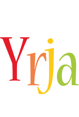 Yrja birthday logo