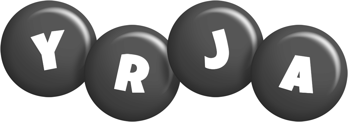 Yrja candy-black logo