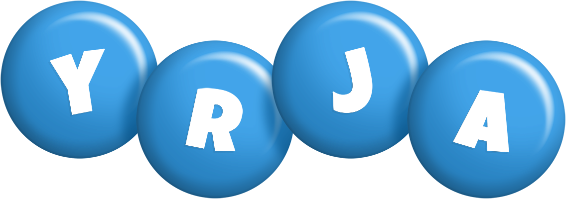 Yrja candy-blue logo