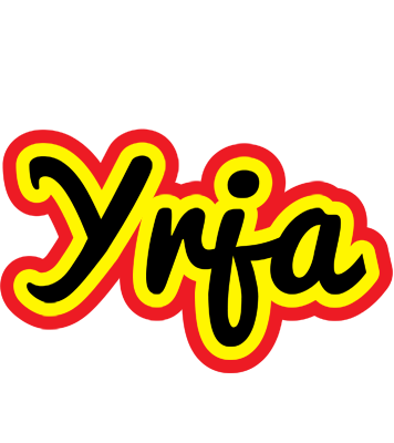Yrja flaming logo