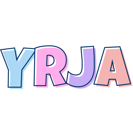 Yrja pastel logo