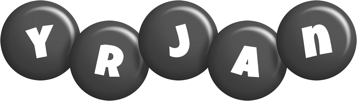 Yrjan candy-black logo