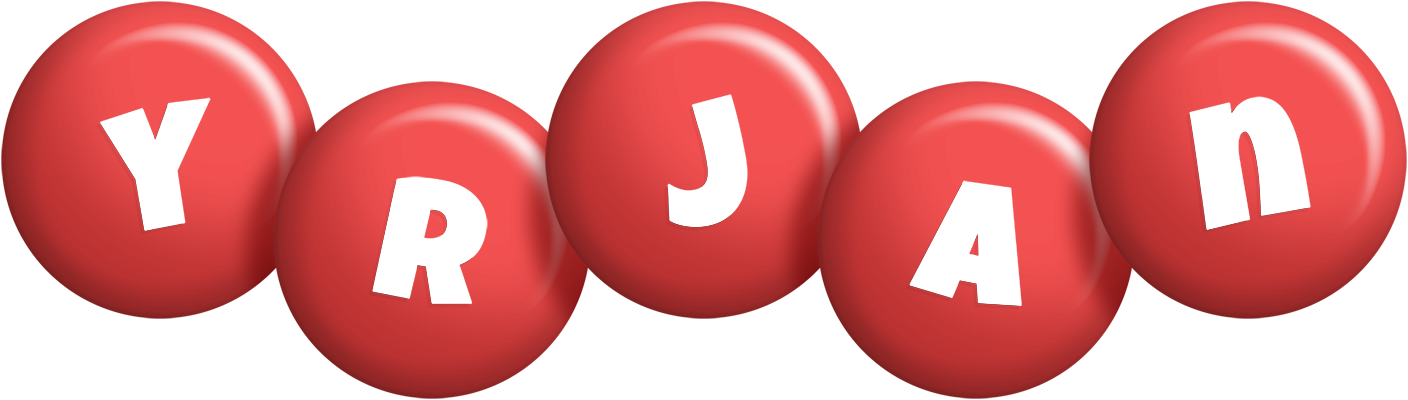 Yrjan candy-red logo