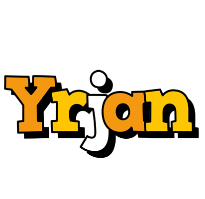 Yrjan cartoon logo