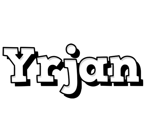 Yrjan snowing logo