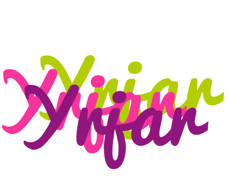 Yrjar flowers logo