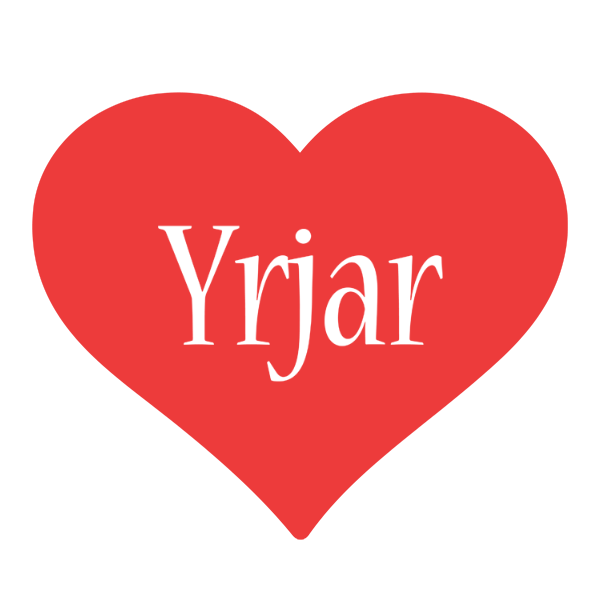Yrjar love logo