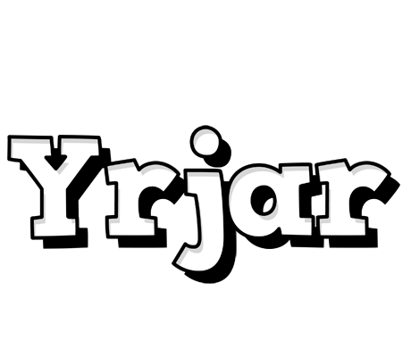 Yrjar snowing logo