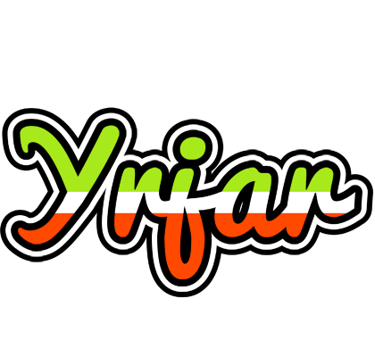 Yrjar superfun logo