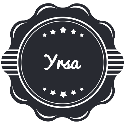 Yrsa badge logo