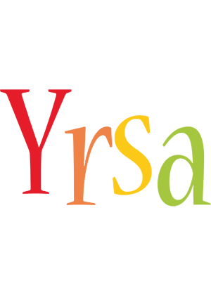 Yrsa birthday logo