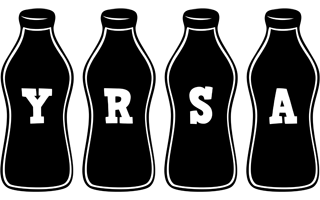 Yrsa bottle logo