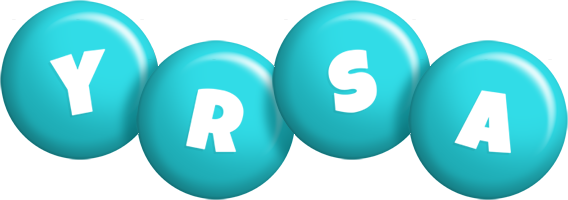 Yrsa candy-azur logo