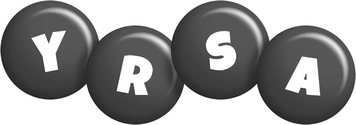 Yrsa candy-black logo