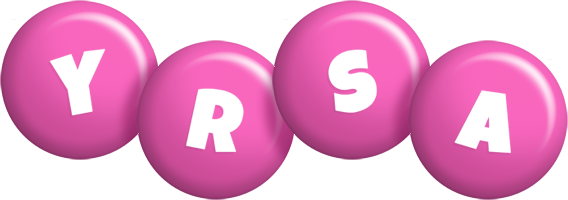 Yrsa candy-pink logo