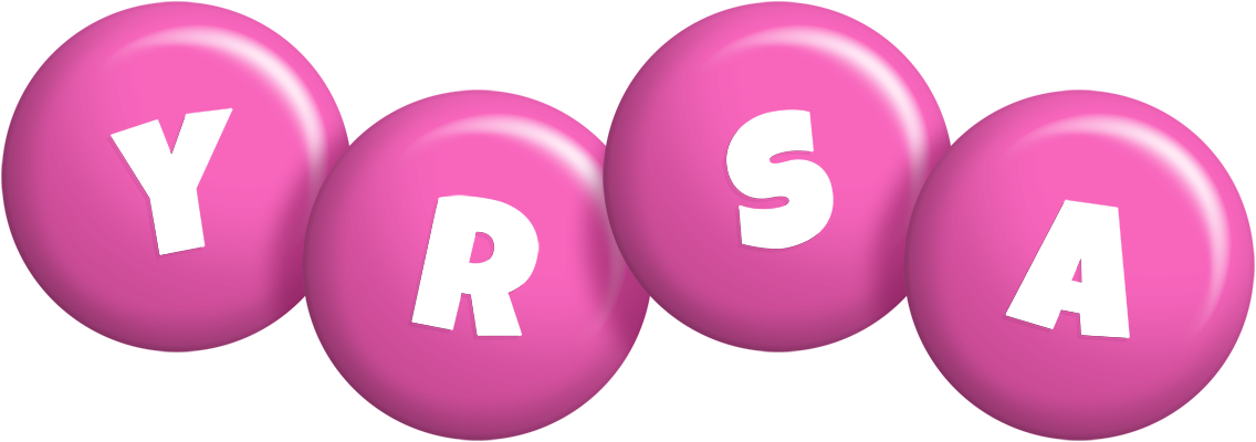 Yrsa candy-pink logo
