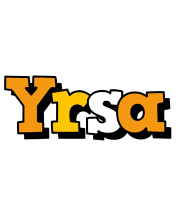 Yrsa cartoon logo