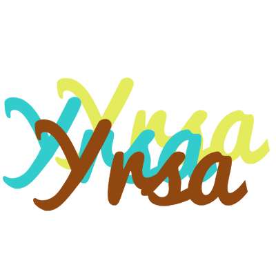 Yrsa cupcake logo