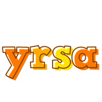 Yrsa desert logo