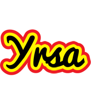 Yrsa flaming logo