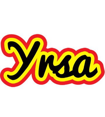 Yrsa flaming logo