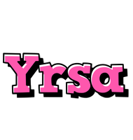 Yrsa girlish logo