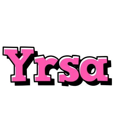 Yrsa girlish logo