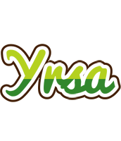 Yrsa golfing logo