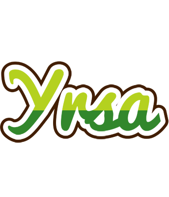 Yrsa golfing logo
