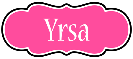 Yrsa invitation logo