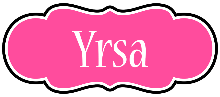 Yrsa invitation logo