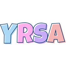 Yrsa pastel logo