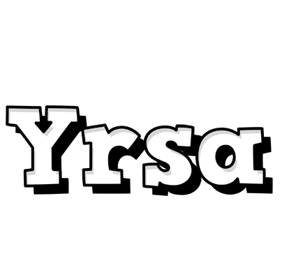 Yrsa snowing logo