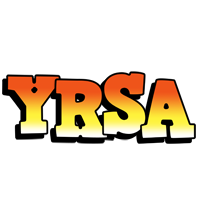 Yrsa sunset logo