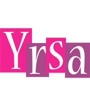 Yrsa whine logo