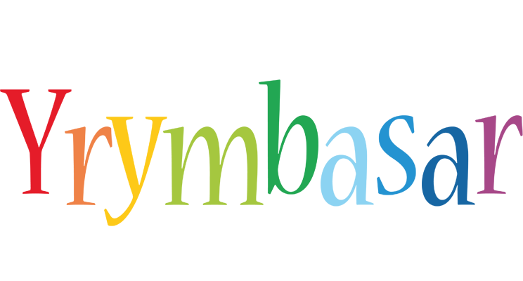 Yrymbasar birthday logo