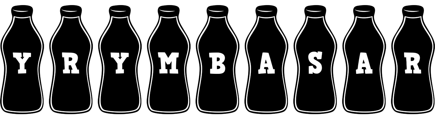 Yrymbasar bottle logo