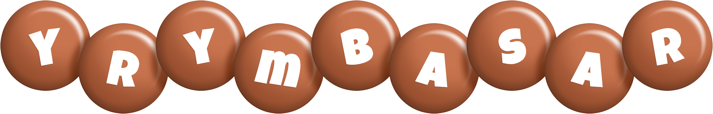 Yrymbasar candy-brown logo