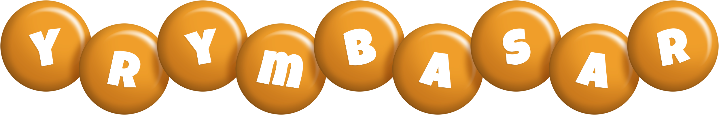 Yrymbasar candy-orange logo