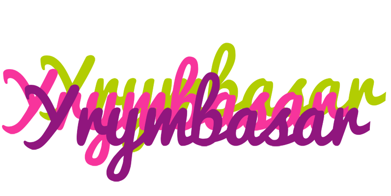 Yrymbasar flowers logo