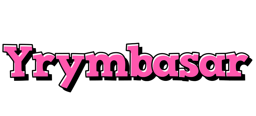 Yrymbasar girlish logo