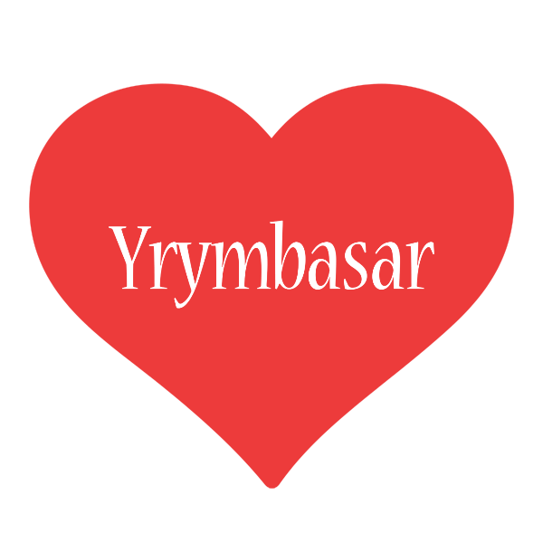 Yrymbasar love logo