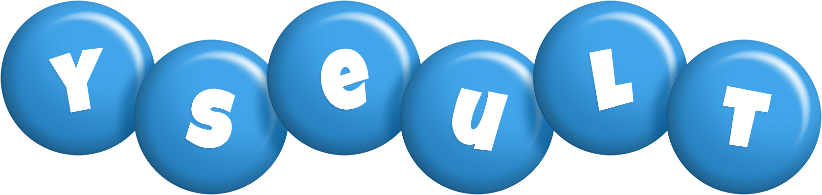 Yseult candy-blue logo