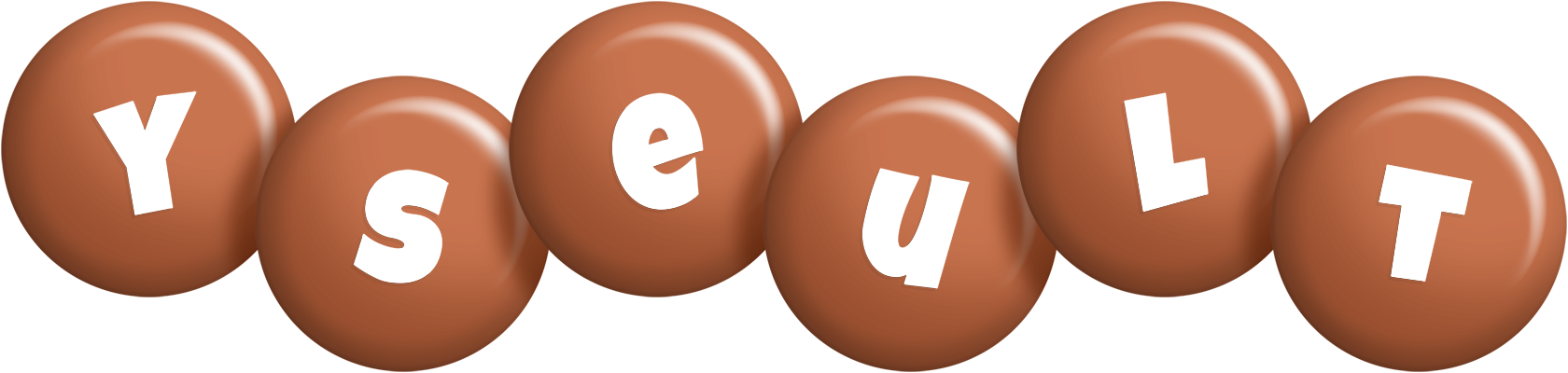Yseult candy-brown logo