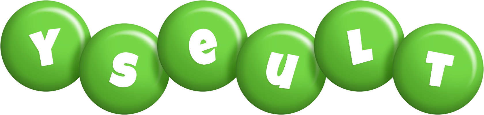 Yseult candy-green logo