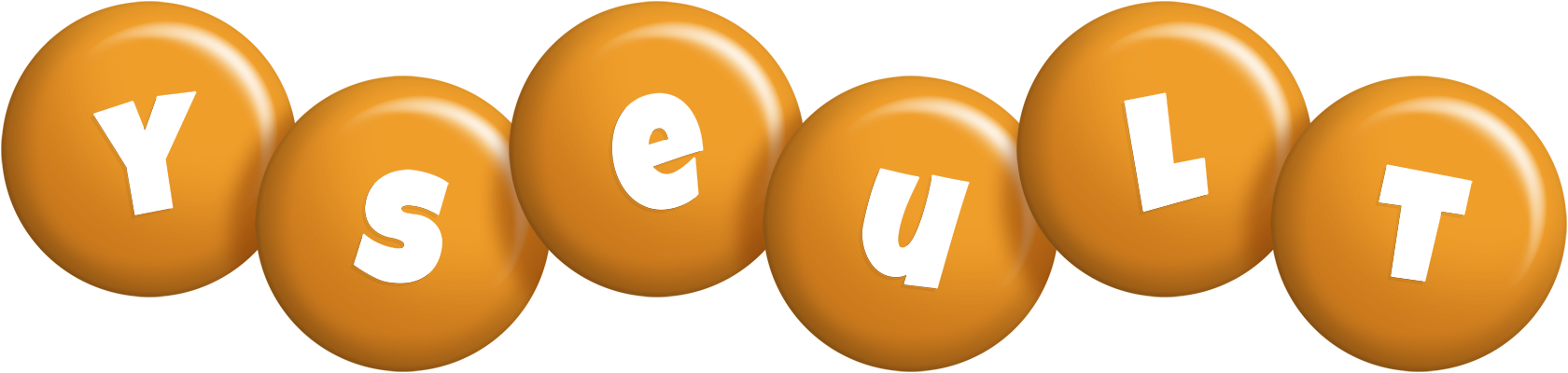 Yseult candy-orange logo
