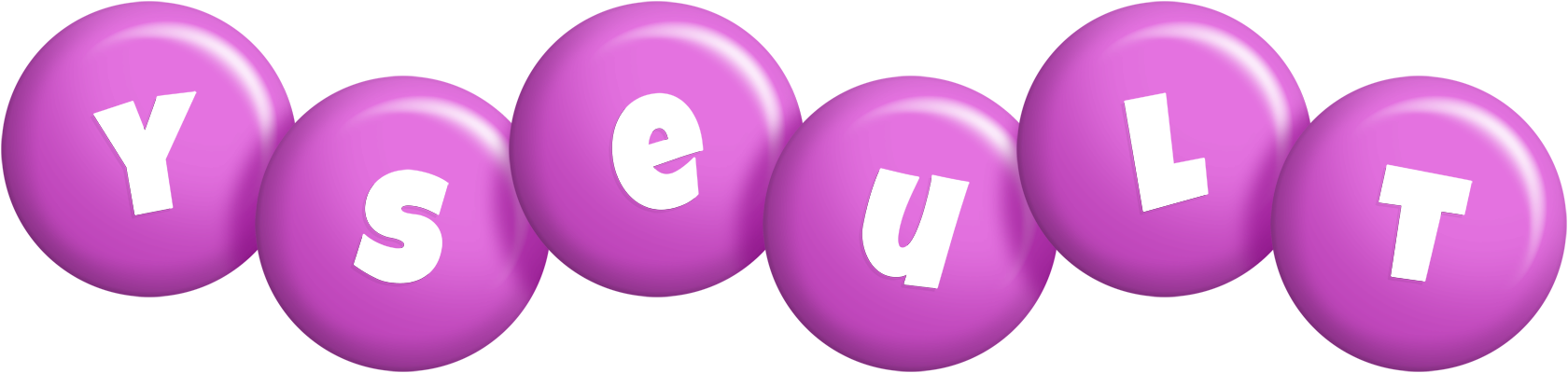 Yseult candy-purple logo