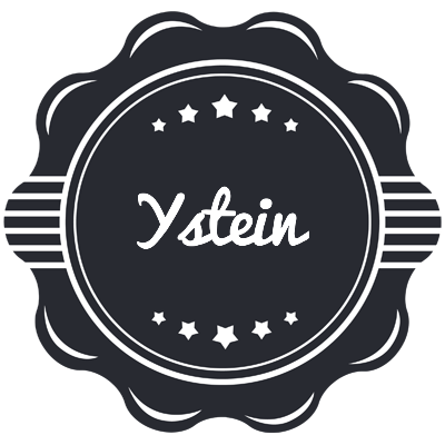 Ystein badge logo