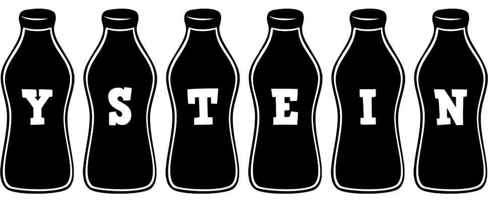 Ystein bottle logo