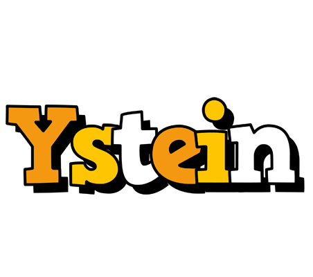 Ystein cartoon logo